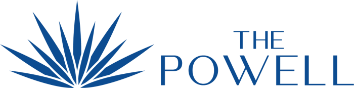 the powell foundation logo at The  Powell